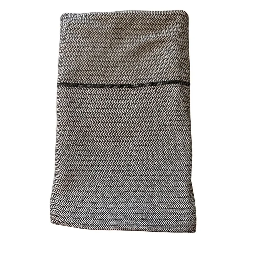 NEW LULULEMON Women's Heathered Herringbone Black White Vinyasa Scarf Infinity
